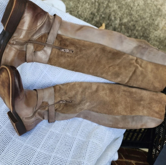 Lucky Brand Over the‎ Knee Neutral Boots 9.5 - Picture 9 of 16